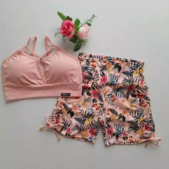 Conjunto Estampado Floral (shorts) - Image 3