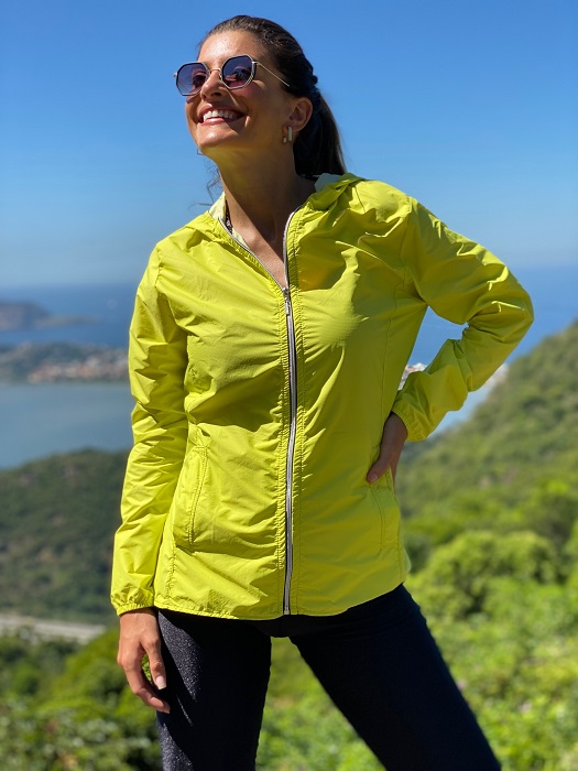 Jaqueta Corta-Vento Preta - Imagem 4