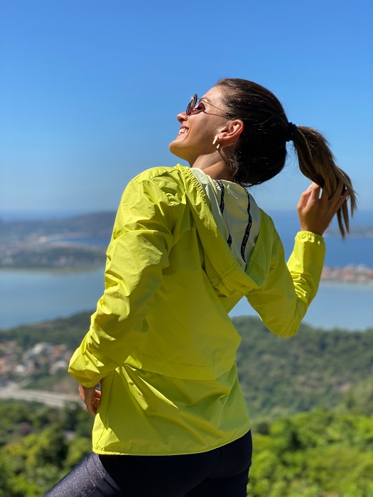 Jaqueta Corta-Vento Preta - Imagem 6