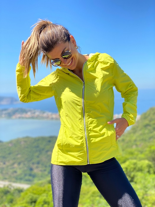 Jaqueta Corta-Vento Preta - Imagem 5